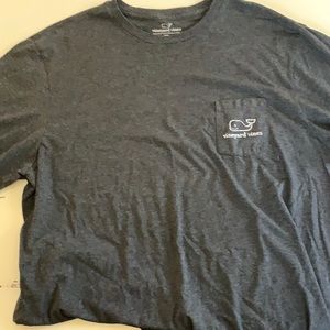 Vineyard vines mens long sleeve (grey)